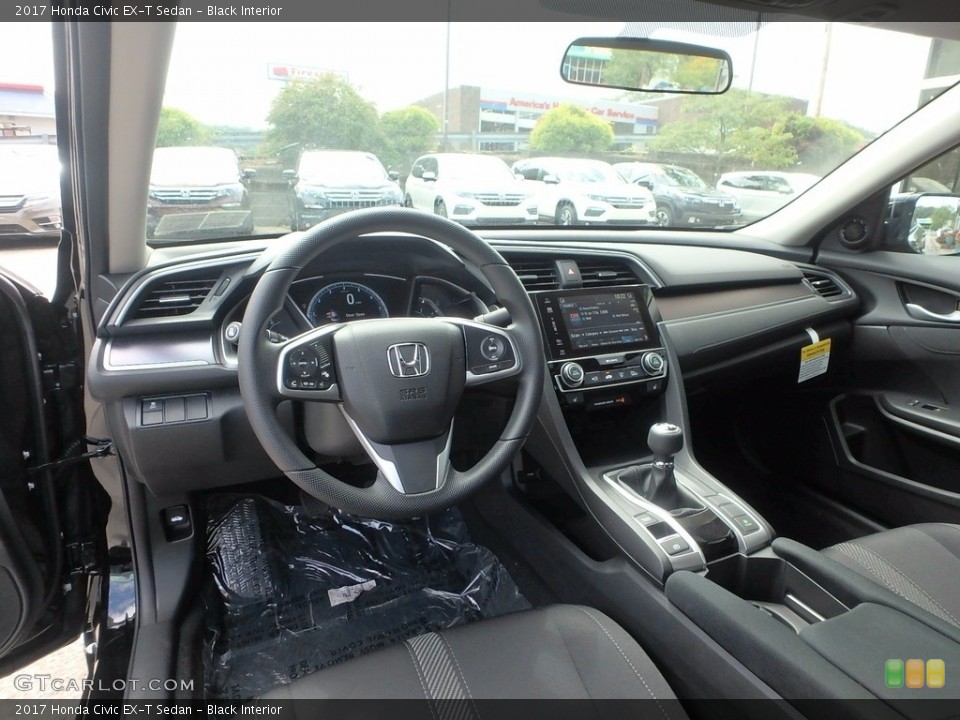 Black Interior Photo for the 2017 Honda Civic EX-T Sedan #122501309