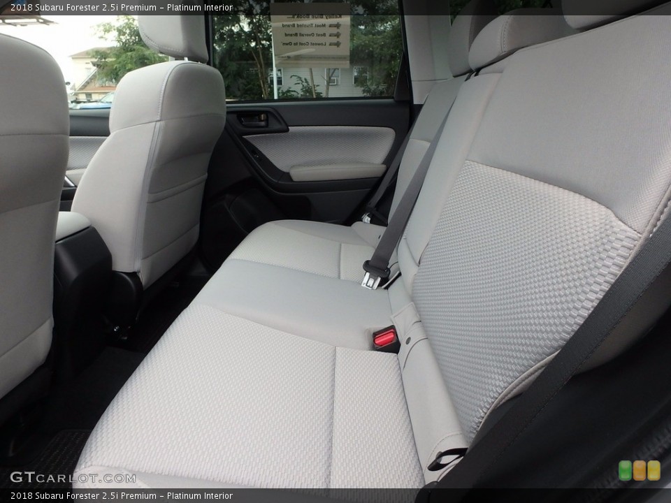 Platinum Interior Rear Seat for the 2018 Subaru Forester 2.5i Premium #122502914