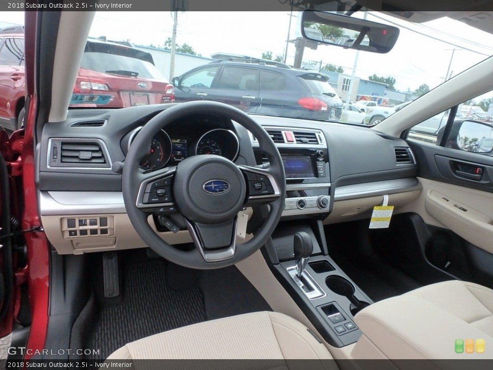 Ivory Interior Photo for the 2018 Subaru Outback 2.5i #122505617