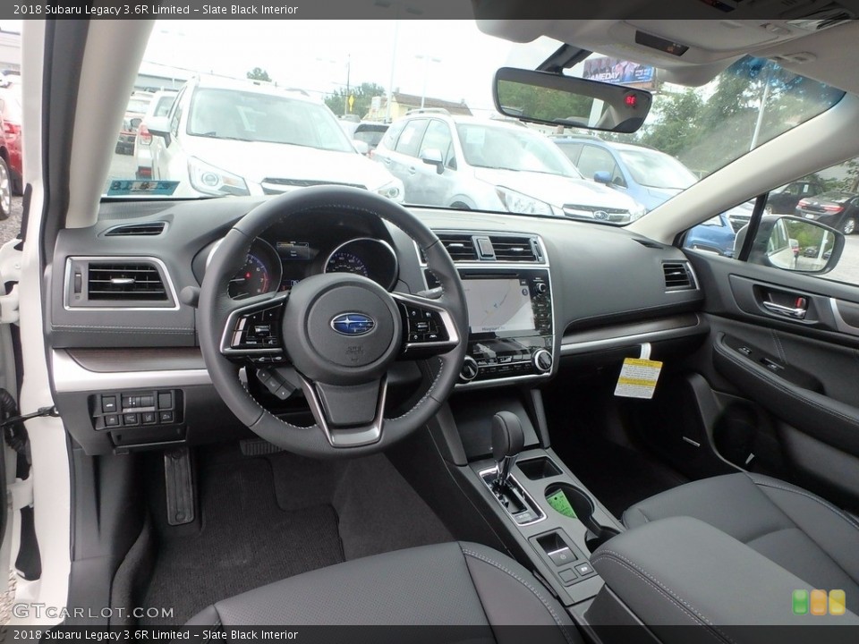 Slate Black Interior Photo for the 2018 Subaru Legacy 3.6R Limited #122508272