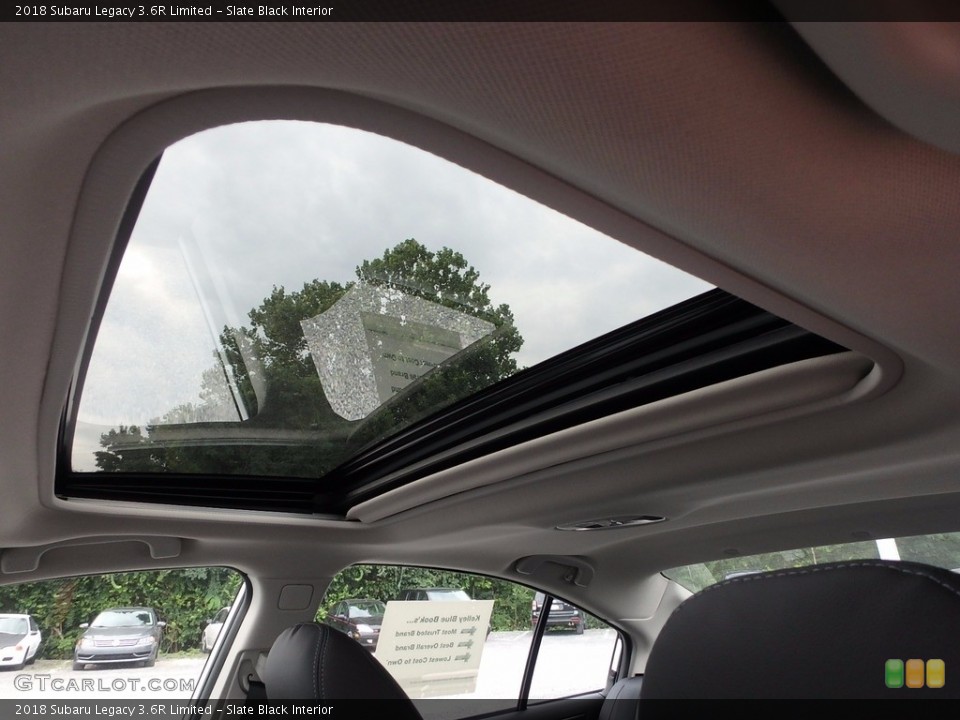 Slate Black Interior Sunroof for the 2018 Subaru Legacy 3.6R Limited #122508356