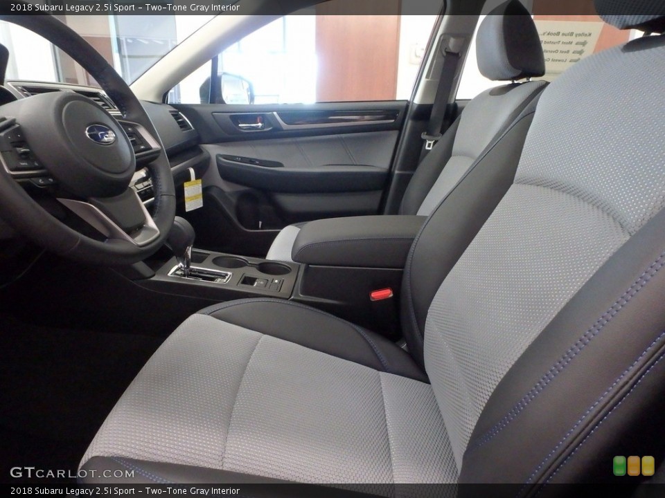 Two-Tone Gray 2018 Subaru Legacy Interiors