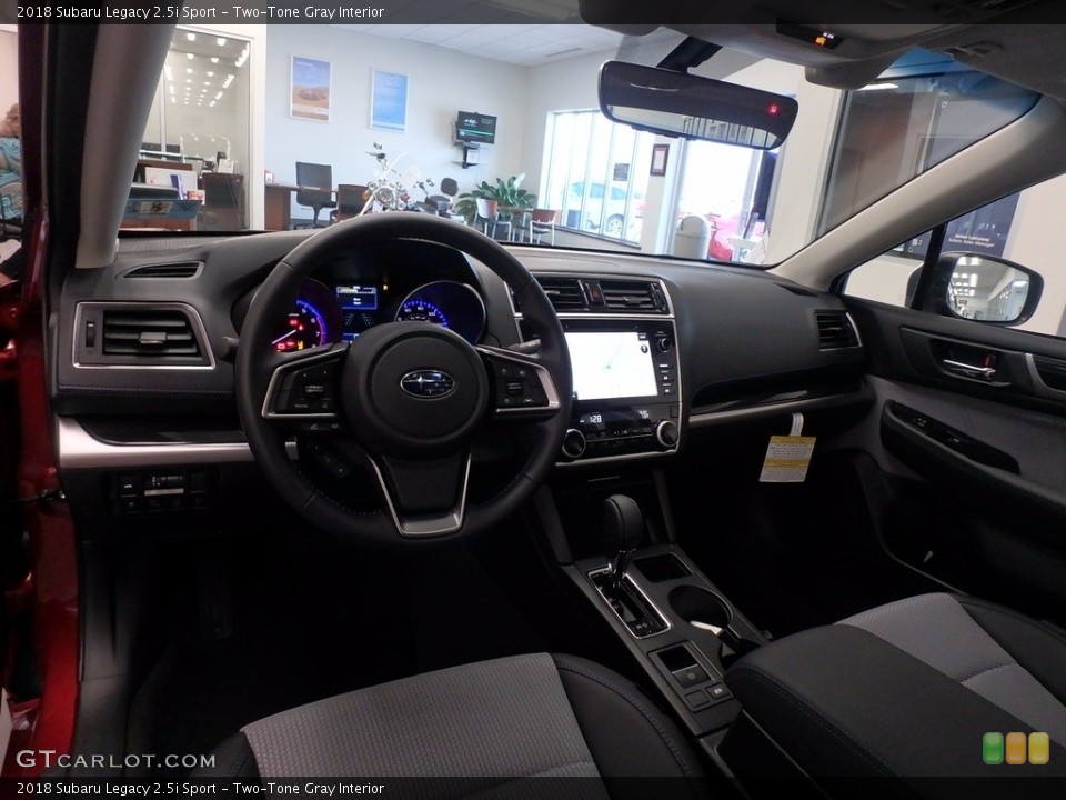 Two-Tone Gray Interior Photo for the 2018 Subaru Legacy 2.5i Sport #122508692
