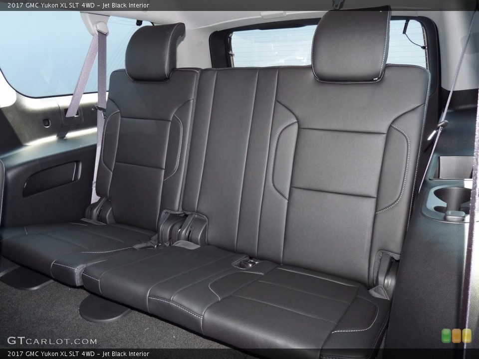 Jet Black Interior Rear Seat for the 2017 GMC Yukon XL SLT 4WD #122529976