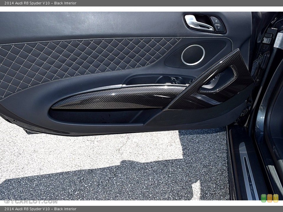 Black Interior Door Panel for the 2014 Audi R8 Spyder V10 #122541186