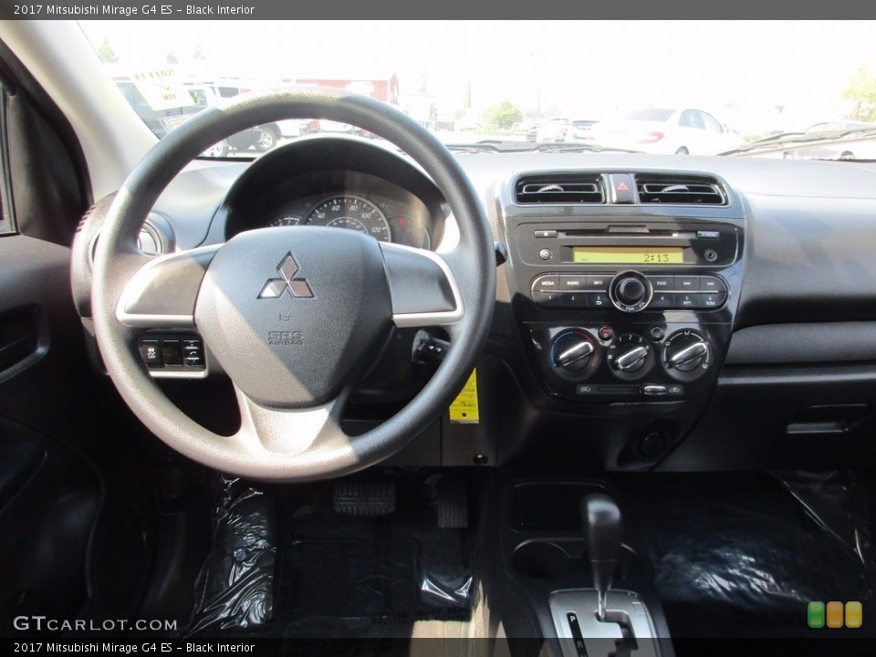 Black Interior Dashboard for the 2017 Mitsubishi Mirage G4 ES #122541219