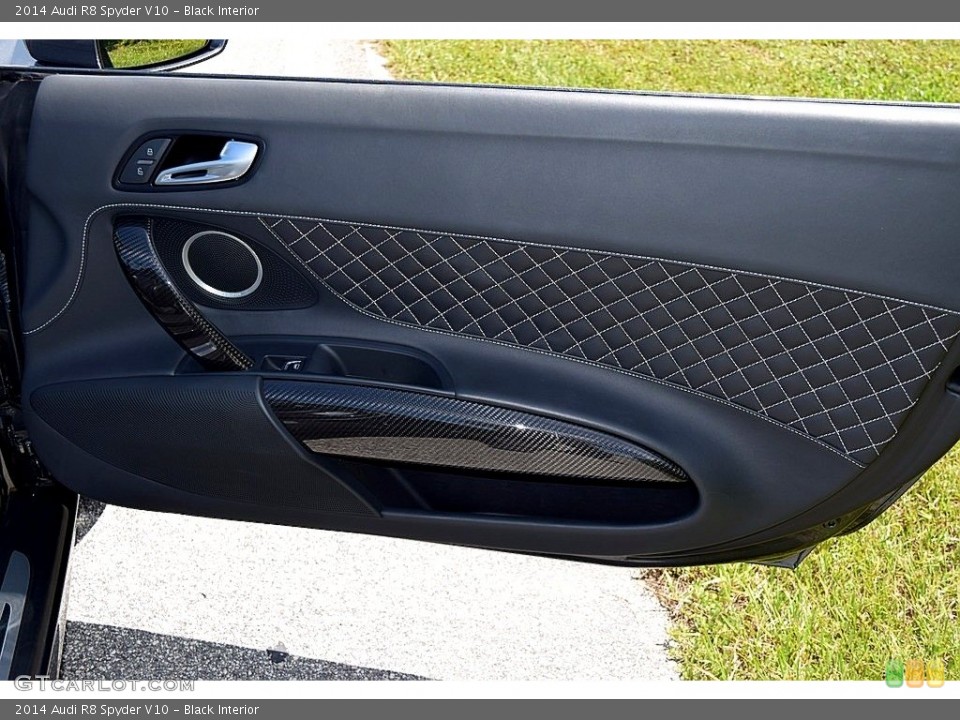 Black Interior Door Panel for the 2014 Audi R8 Spyder V10 #122541399