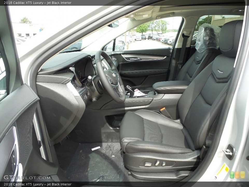 Jet Black Interior Photo for the 2018 Cadillac XT5 Luxury #122541903