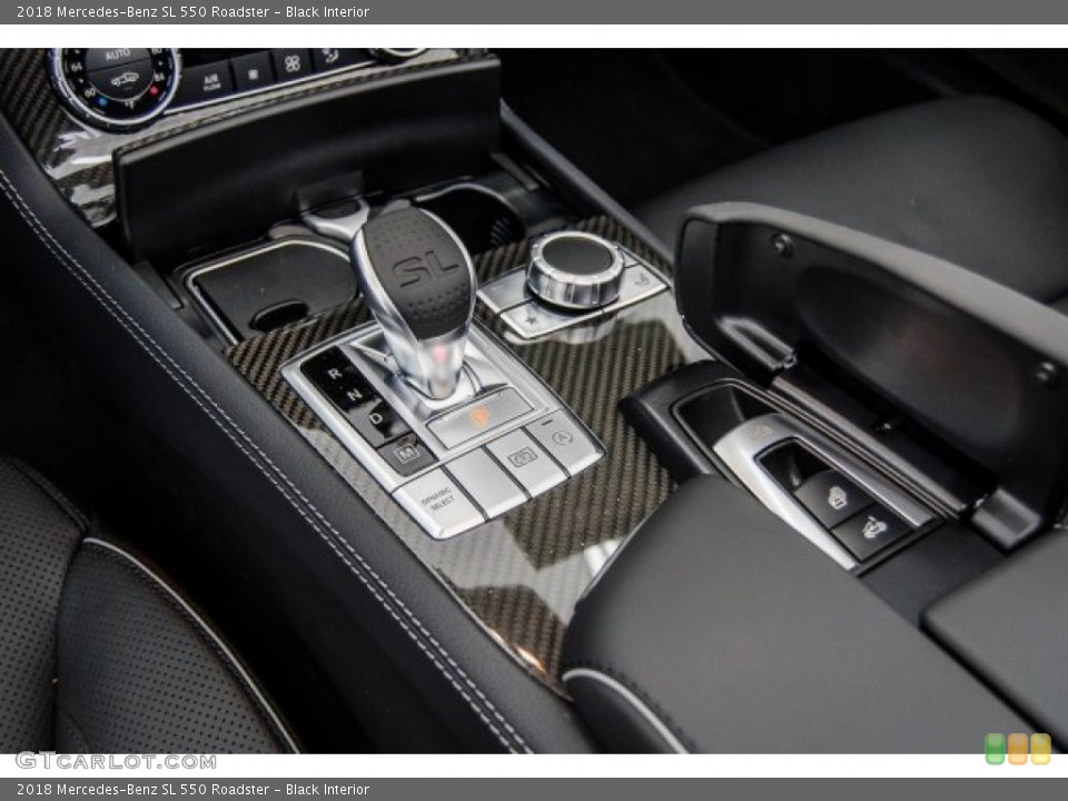 Black Interior Transmission for the 2018 Mercedes-Benz SL 550 Roadster #122544756