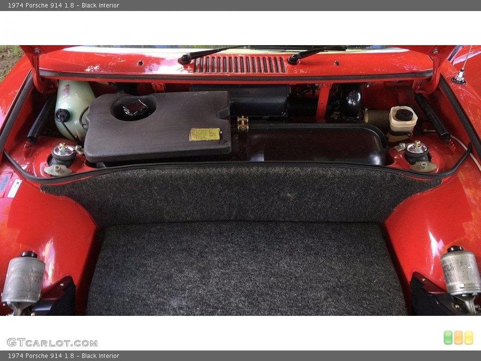 Black Interior Trunk for the 1974 Porsche 914 1.8 #122553559