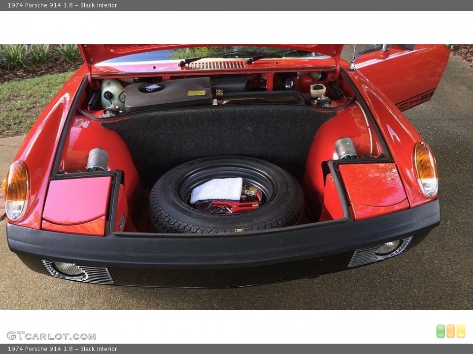 Black Interior Trunk for the 1974 Porsche 914 1.8 #122553585
