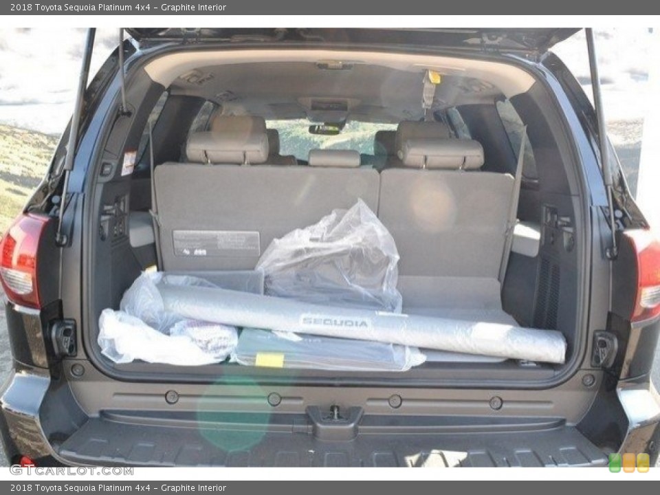 Graphite Interior Trunk for the 2018 Toyota Sequoia Platinum 4x4 #122553786