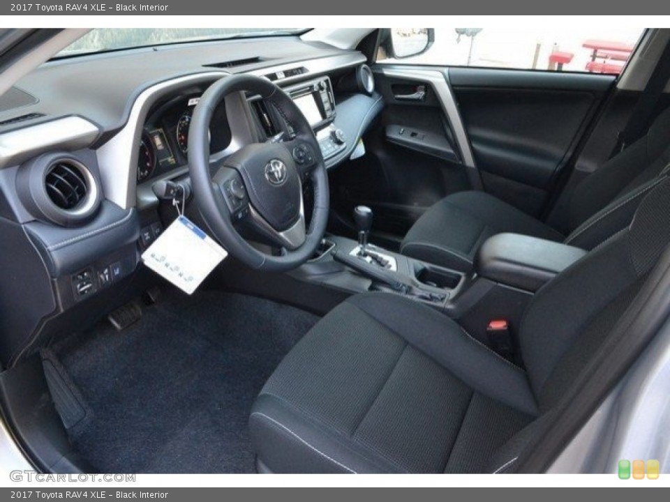 Black Interior Photo for the 2017 Toyota RAV4 XLE #122554320