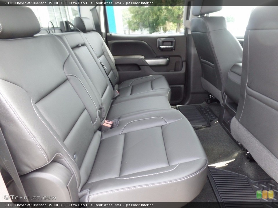 Jet Black Interior Rear Seat for the 2018 Chevrolet Silverado 3500HD LT Crew Cab Dual Rear Wheel 4x4 #122557692