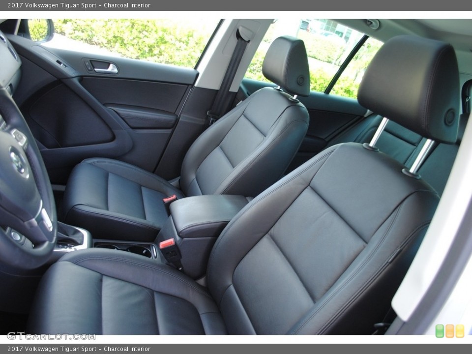 Charcoal Interior Front Seat for the 2017 Volkswagen Tiguan Sport #122559108