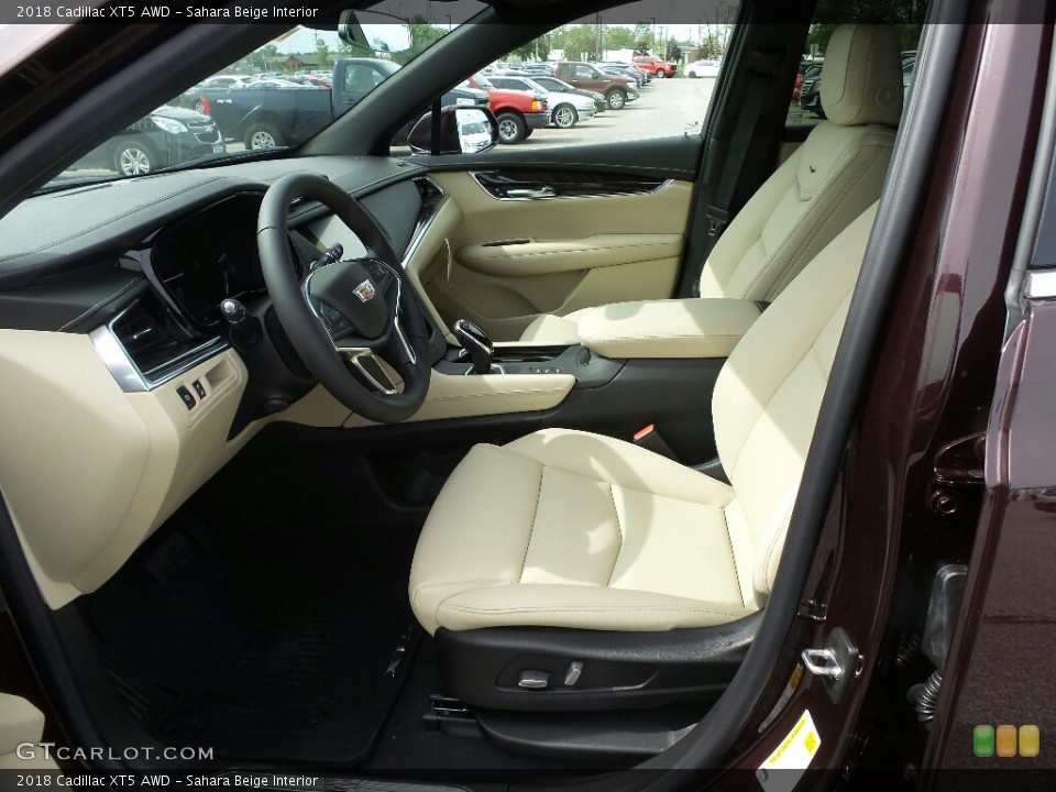 Sahara Beige Interior Photo for the 2018 Cadillac XT5 AWD #122559171