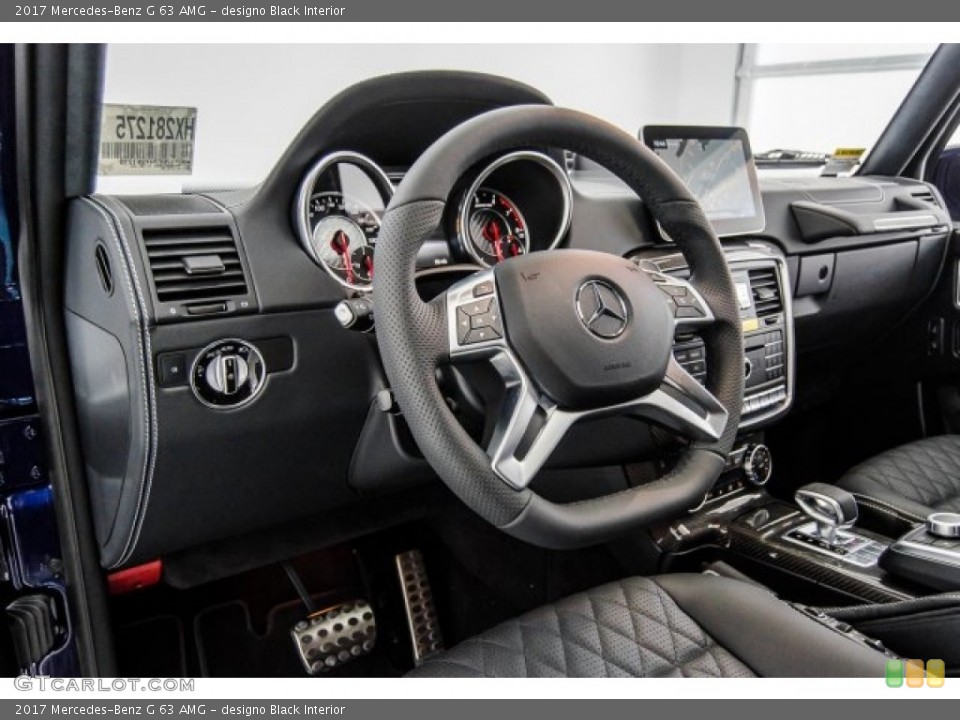designo Black Interior Dashboard for the 2017 Mercedes-Benz G 63 AMG #122571453