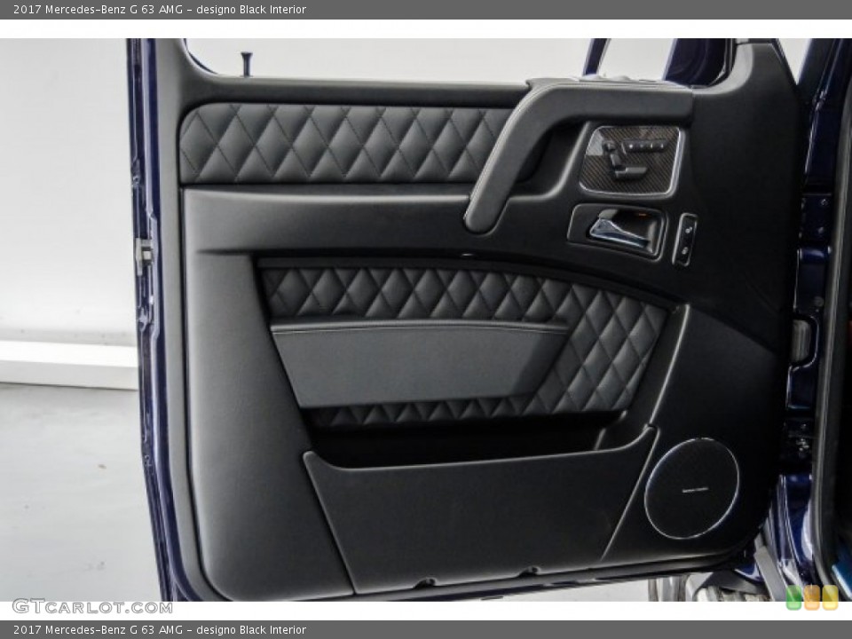 designo Black Interior Door Panel for the 2017 Mercedes-Benz G 63 AMG #122571488