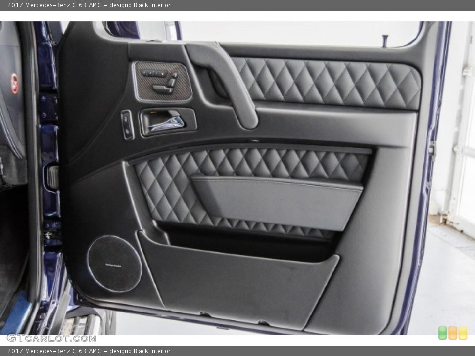 designo Black Interior Door Panel for the 2017 Mercedes-Benz G 63 AMG #122571581
