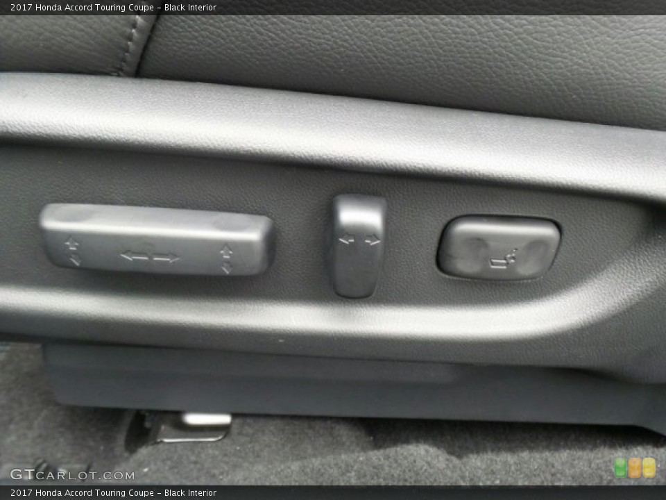 Black Interior Controls for the 2017 Honda Accord Touring Coupe #122592979
