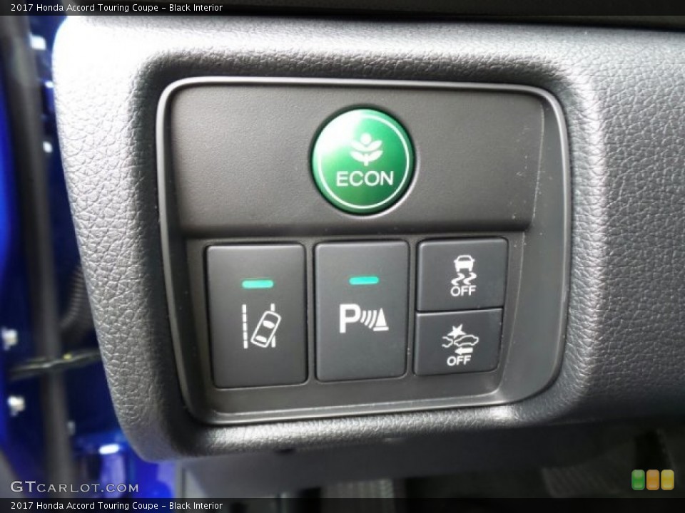 Black Interior Controls for the 2017 Honda Accord Touring Coupe #122592997