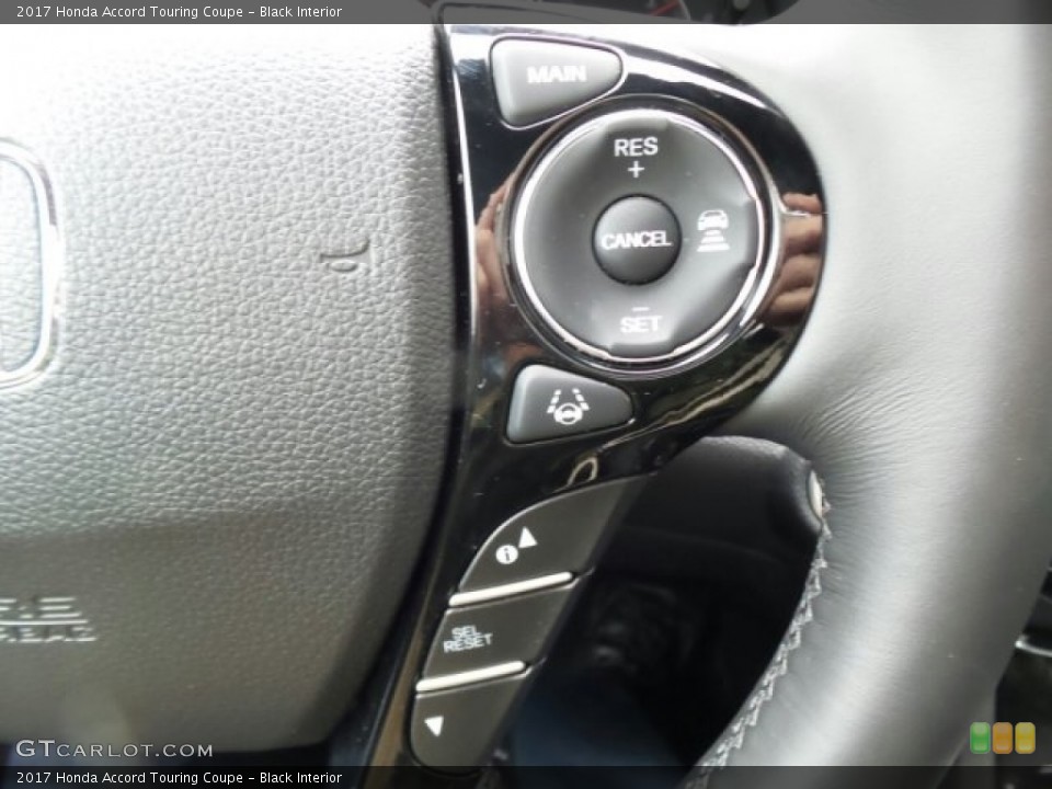Black Interior Controls for the 2017 Honda Accord Touring Coupe #122593093