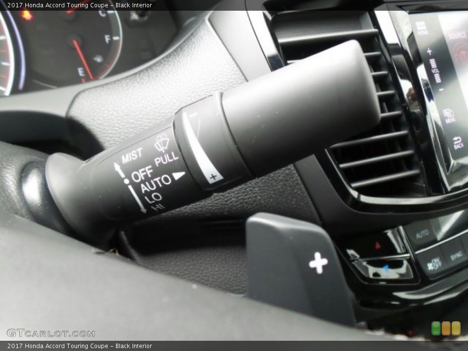 Black Interior Controls for the 2017 Honda Accord Touring Coupe #122593112