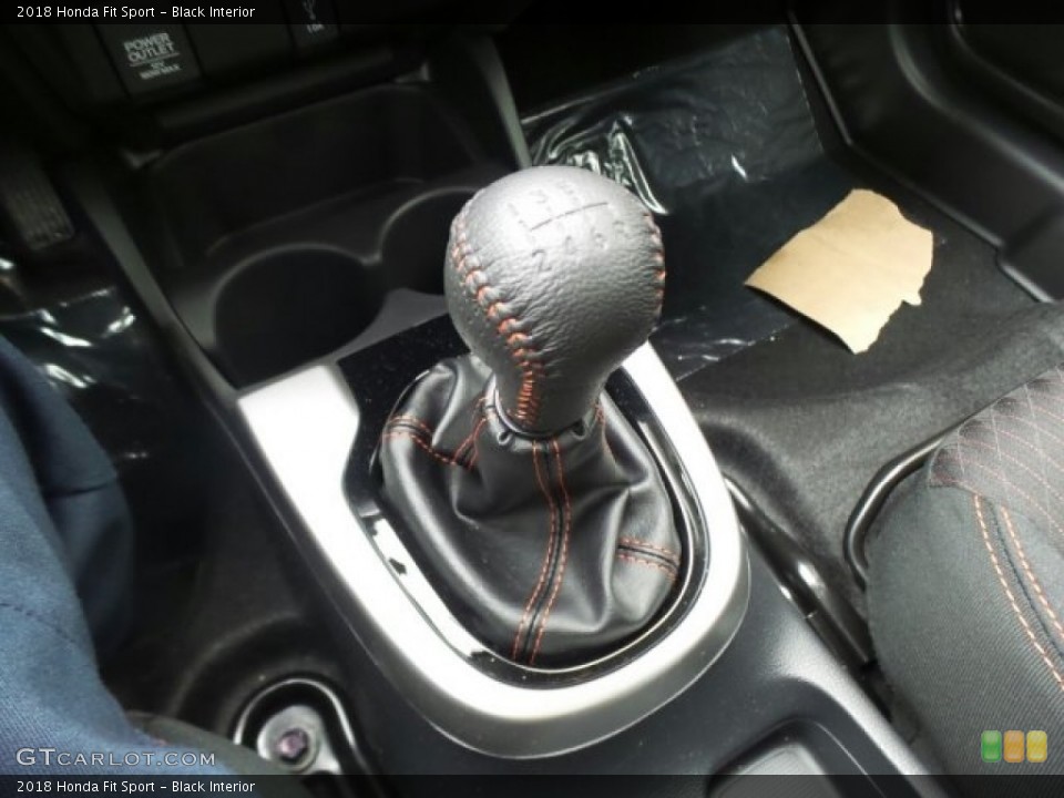 Black Interior Transmission for the 2018 Honda Fit Sport #122593648