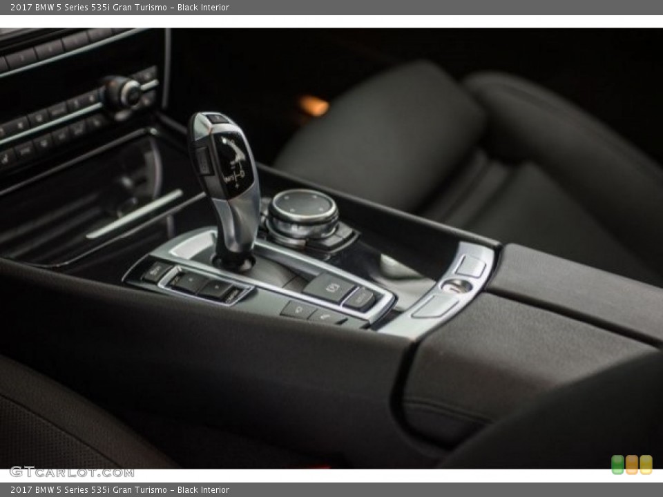 Black Interior Transmission for the 2017 BMW 5 Series 535i Gran Turismo #122601761