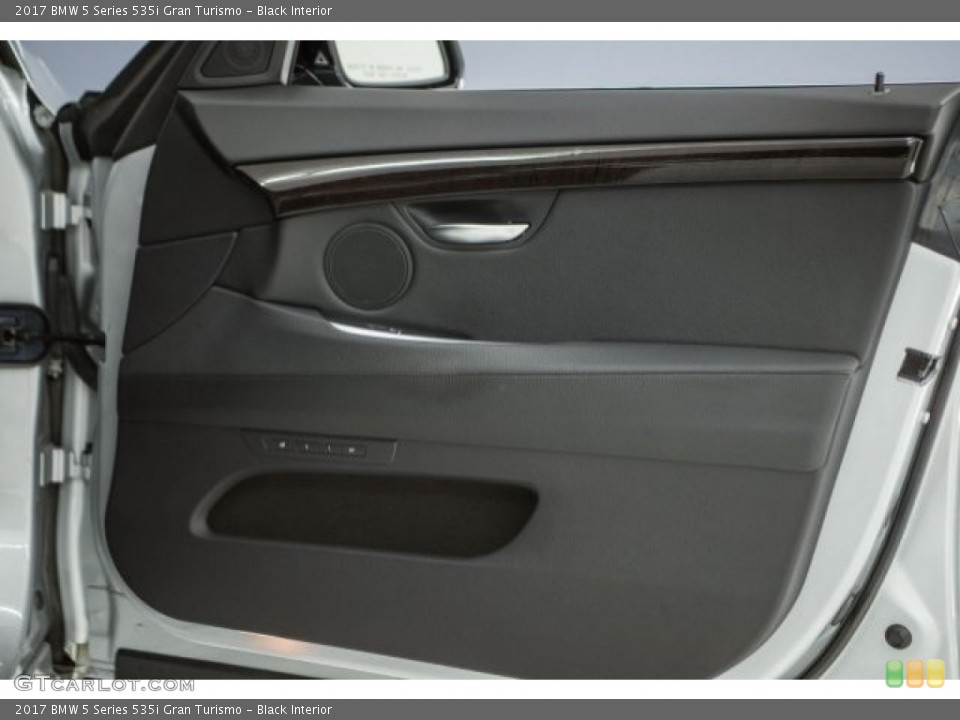 Black Interior Door Panel for the 2017 BMW 5 Series 535i Gran Turismo #122601974