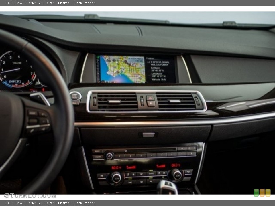 Black Interior Dashboard for the 2017 BMW 5 Series 535i Gran Turismo #122602181