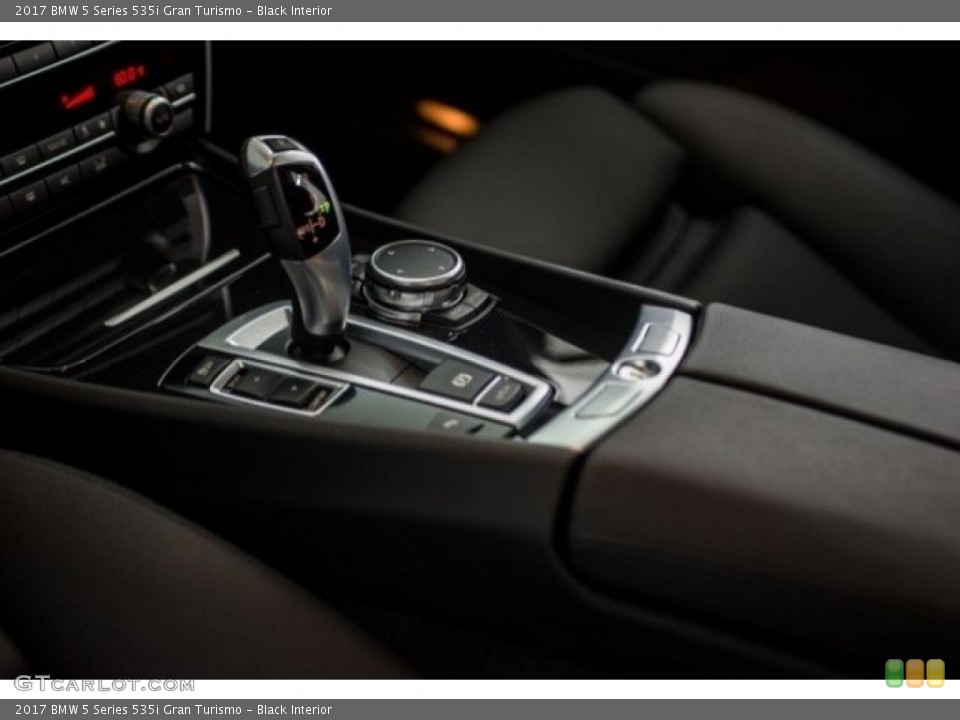 Black Interior Transmission for the 2017 BMW 5 Series 535i Gran Turismo #122602253