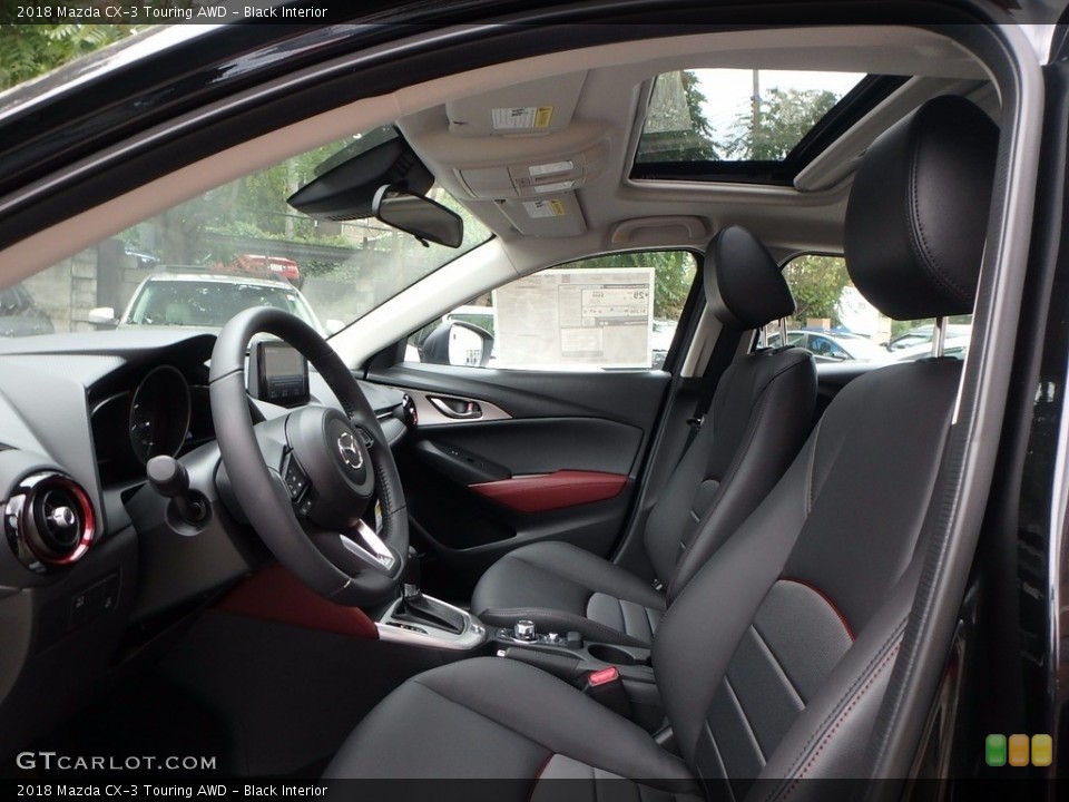 Black Interior Photo for the 2018 Mazda CX-3 Touring AWD #122603792