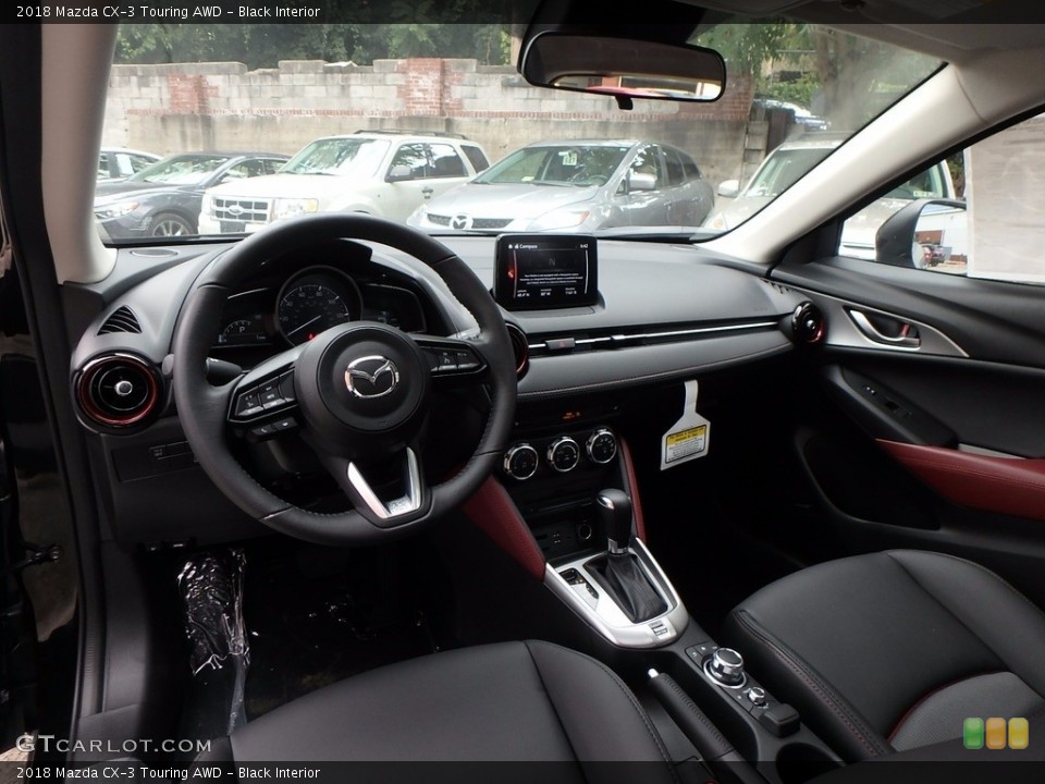 Black Interior Photo for the 2018 Mazda CX-3 Touring AWD #122603843