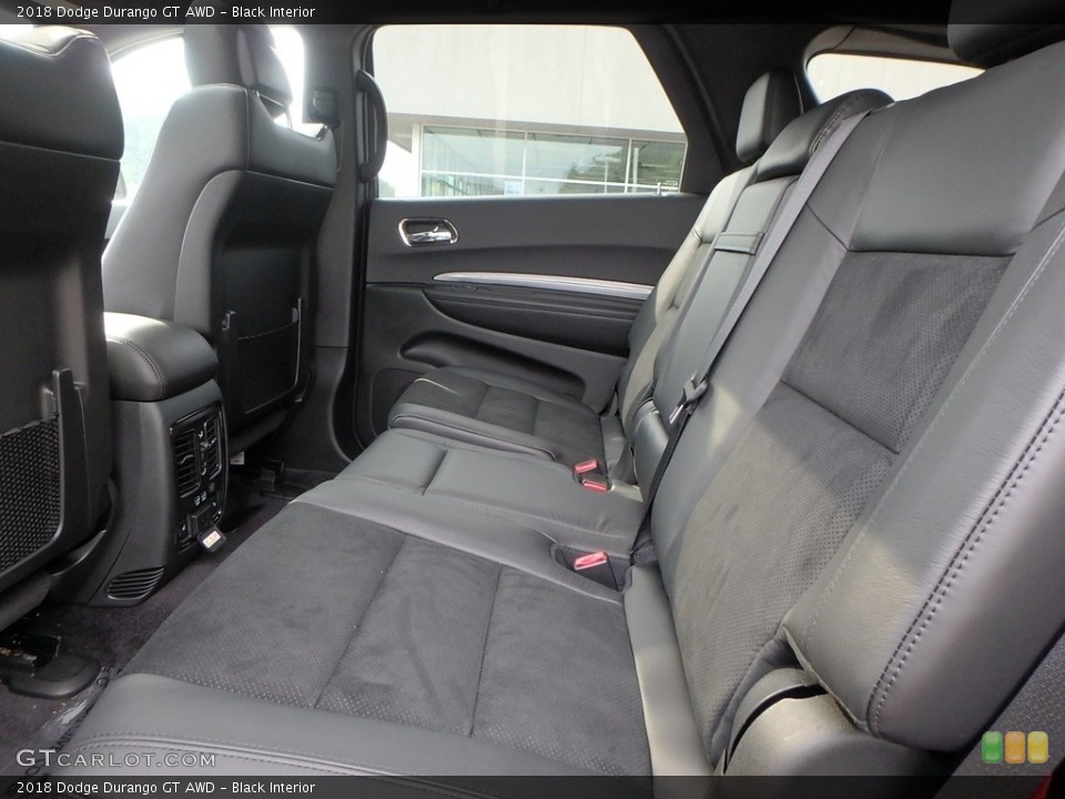 Black Interior Rear Seat for the 2018 Dodge Durango GT AWD #122612327