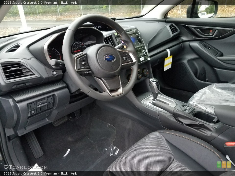 Black Interior Photo for the 2018 Subaru Crosstrek 2.0i Premium #122617748