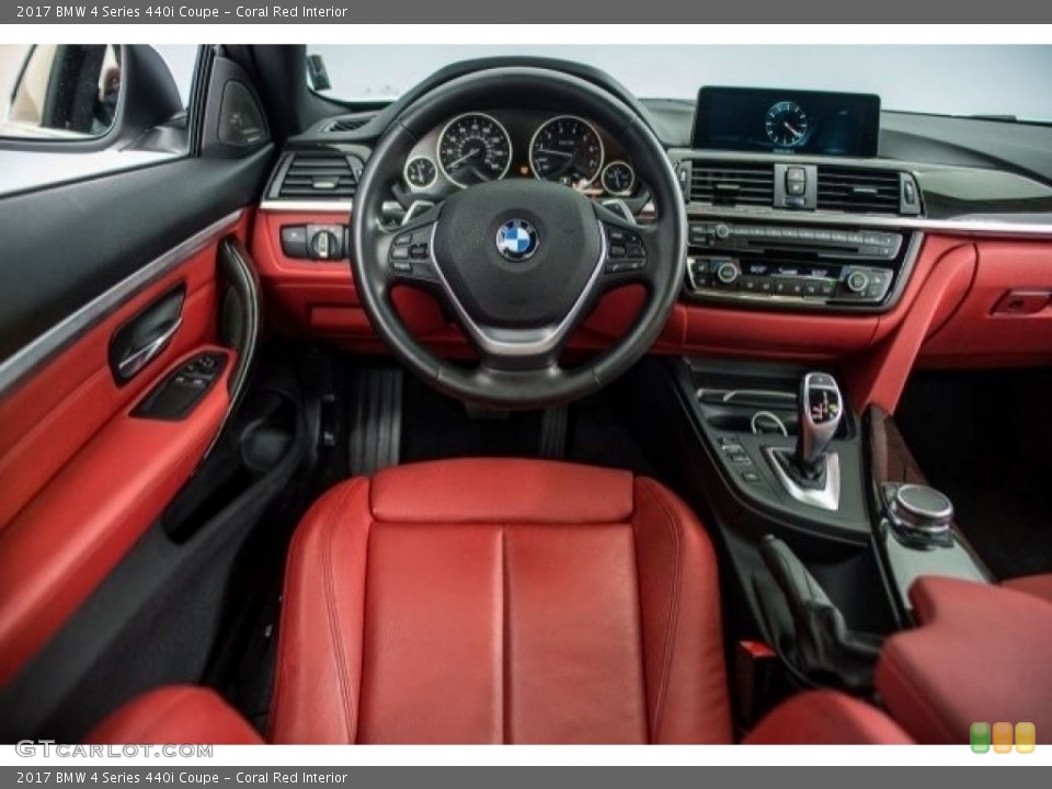Coral Red Interior Photo for the 2017 BMW 4 Series 440i Coupe #122618957