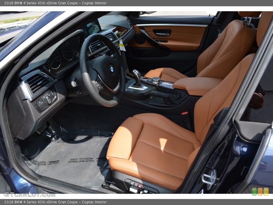Cognac Interior Front Seat for the 2018 BMW 4 Series 430i xDrive Gran Coupe #122622728