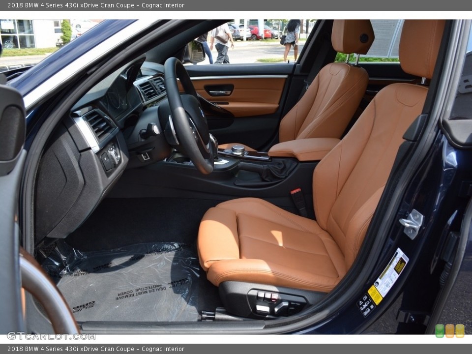 Cognac Interior Front Seat for the 2018 BMW 4 Series 430i xDrive Gran Coupe #122622731