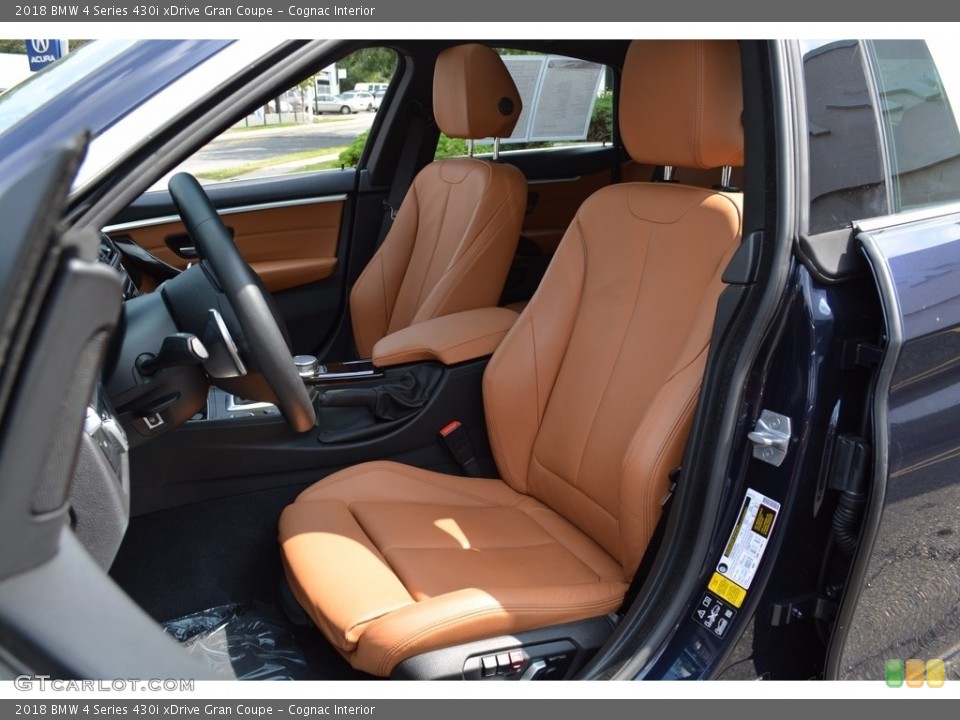 Cognac Interior Front Seat for the 2018 BMW 4 Series 430i xDrive Gran Coupe #122622737