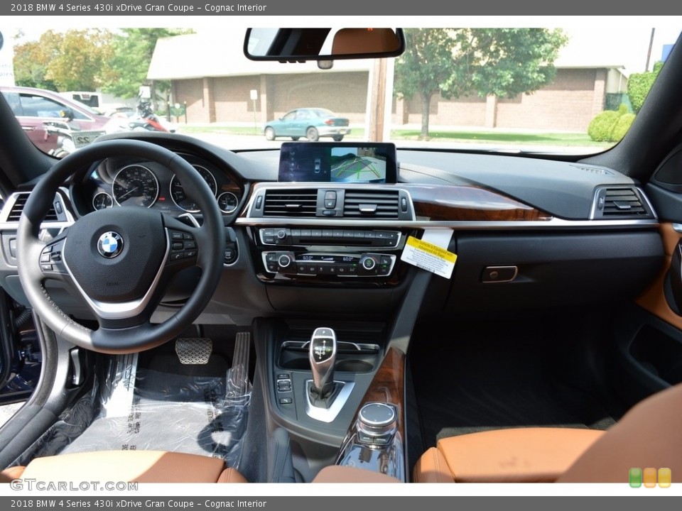 Cognac Interior Dashboard for the 2018 BMW 4 Series 430i xDrive Gran Coupe #122622743