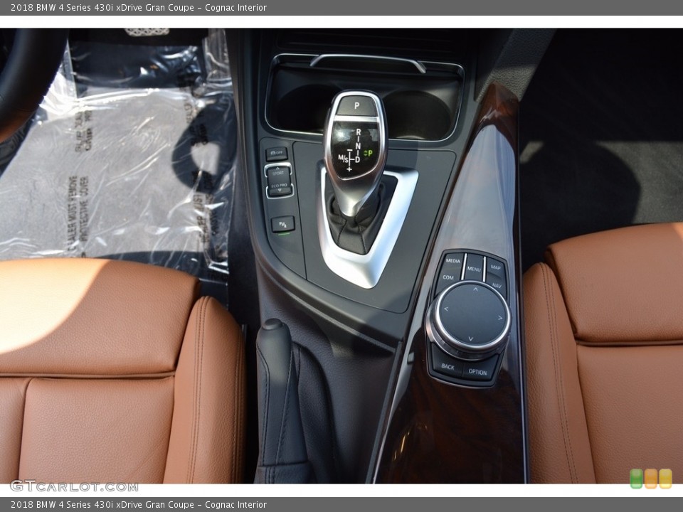 Cognac Interior Transmission for the 2018 BMW 4 Series 430i xDrive Gran Coupe #122622749