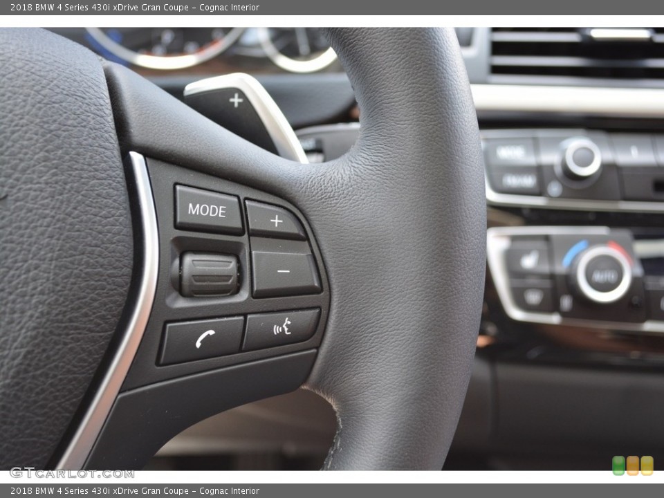 Cognac Interior Controls for the 2018 BMW 4 Series 430i xDrive Gran Coupe #122622758