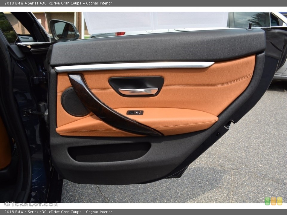 Cognac Interior Door Panel for the 2018 BMW 4 Series 430i xDrive Gran Coupe #122622770