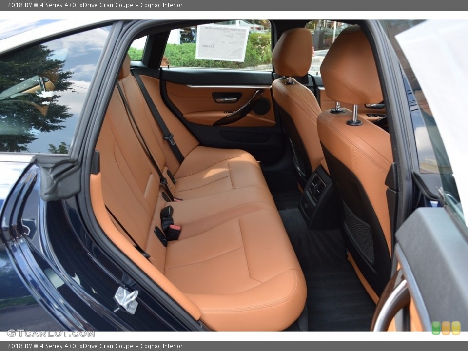 Cognac Interior Rear Seat for the 2018 BMW 4 Series 430i xDrive Gran Coupe #122622773