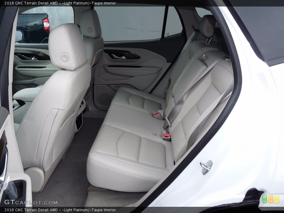 ­Light Platinum/­Taupe Interior Rear Seat for the 2018 GMC Terrain Denali AWD #122632378