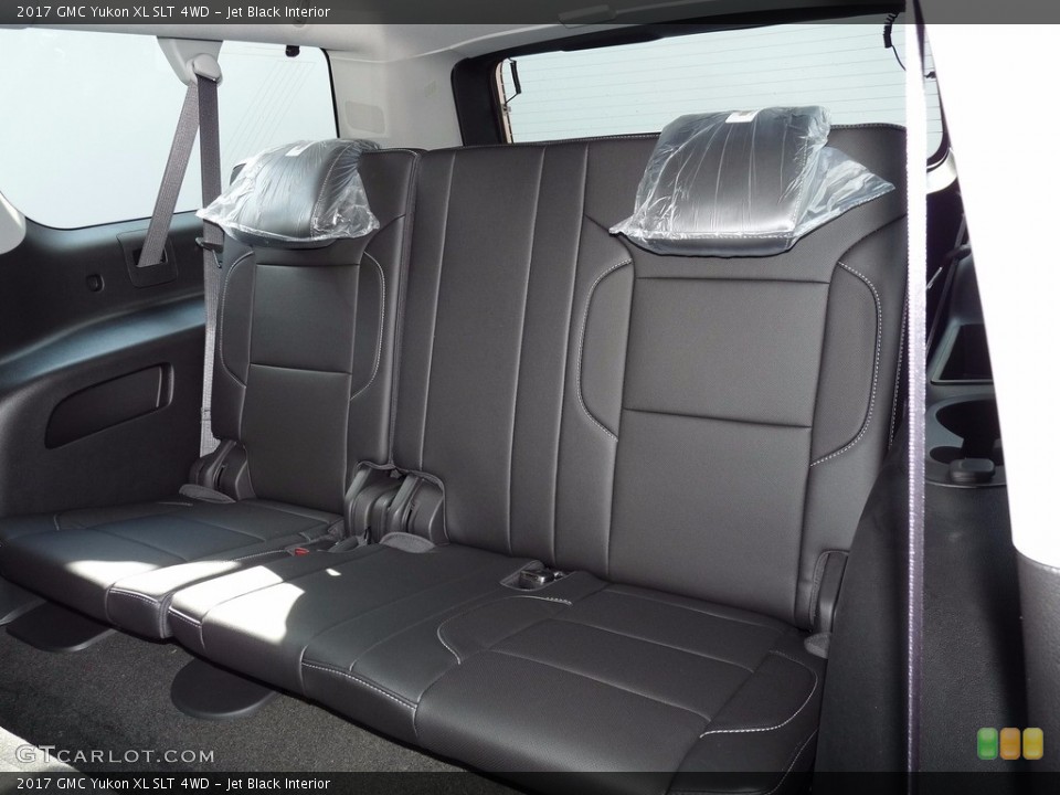 Jet Black Interior Rear Seat for the 2017 GMC Yukon XL SLT 4WD #122633566