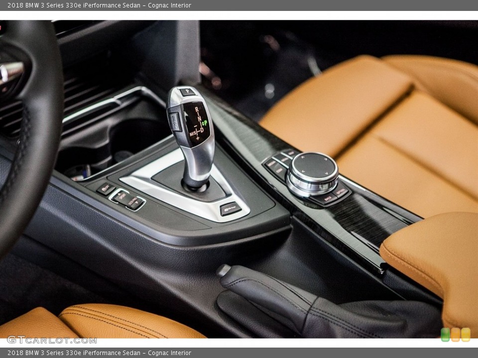 Cognac Interior Transmission for the 2018 BMW 3 Series 330e iPerformance Sedan #122633695