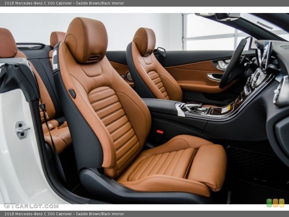 Saddle Brown/Black Interior Photo for the 2018 MercedesBenz C 300 Cabriolet 122655836