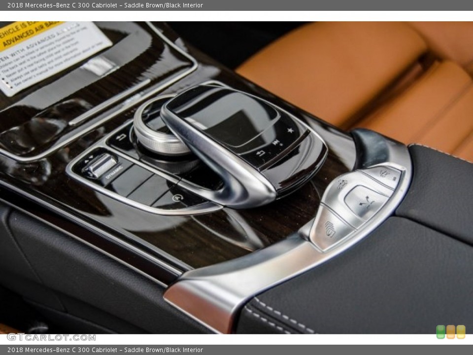 Saddle Brown/Black Interior Transmission for the 2018 Mercedes-Benz C 300 Cabriolet #122655929
